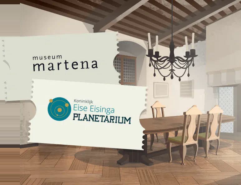 The reward: real tickets to the Eise Eisinga Planetarium and Museum Martena for finishing in time.