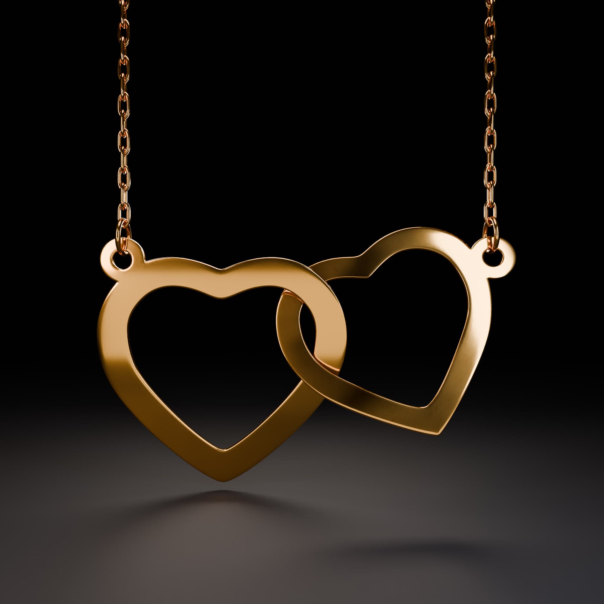 A third full view of the necklace, from a different angle.